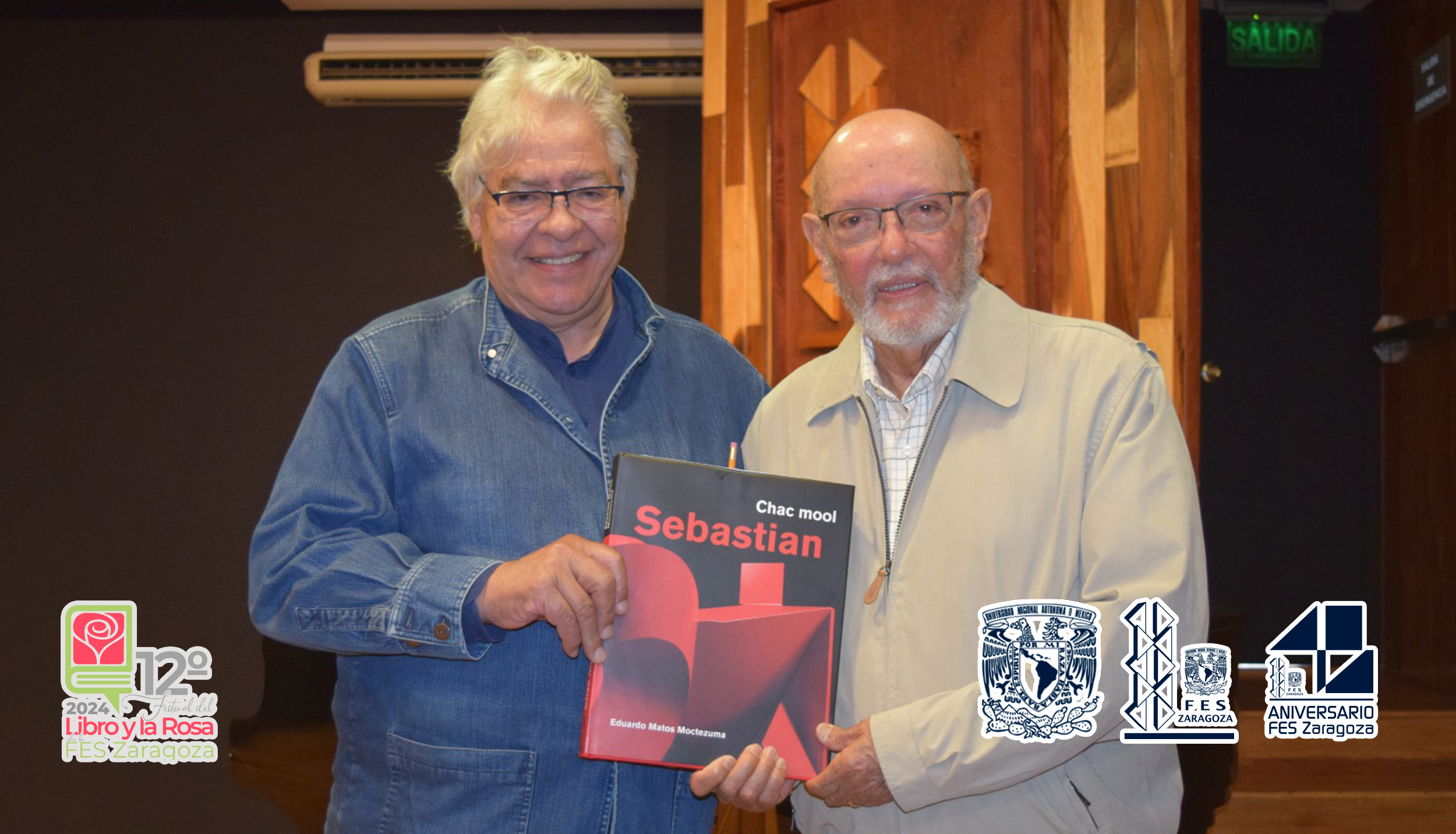 Presentan libro Chac mool Sebastian